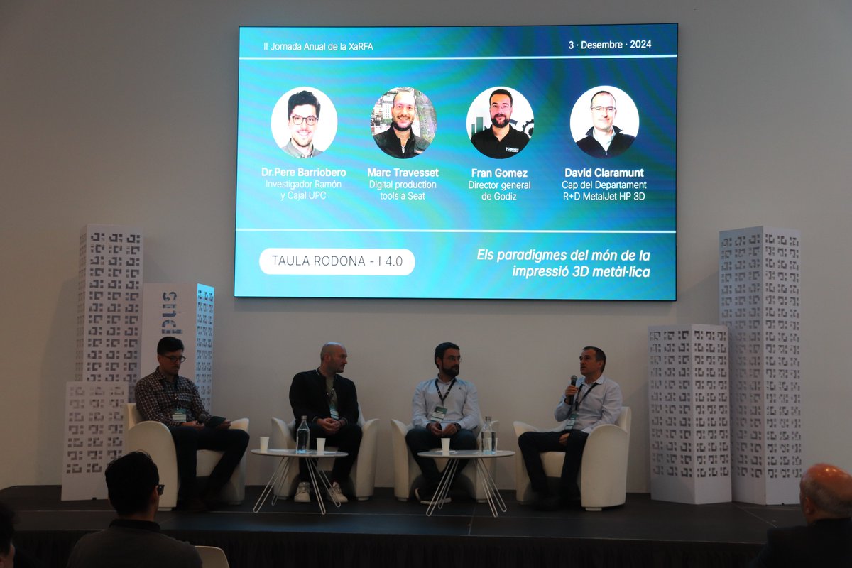 Xarxa de Referència en Fabricació Additiva tweet media