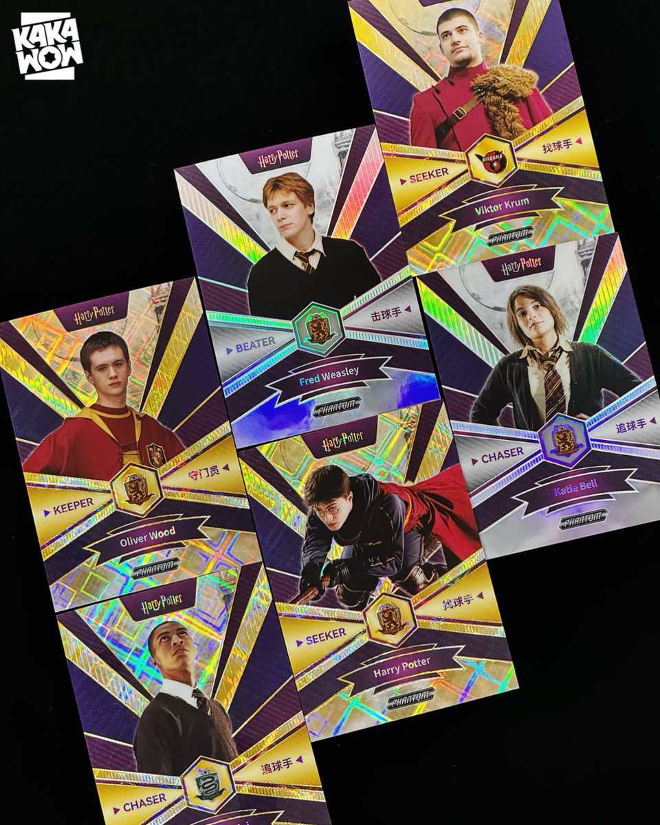kakawow_global's tweet photo. 「𝐏𝐡𝐨𝐭𝐨𝐬 𝐨𝐟 𝟐𝟎𝟐𝟒 𝐏𝐇𝐀𝐍𝐓𝐎𝐌 𝐇𝐚𝐫𝐫𝐲 𝐏𝐨𝐭𝐭𝐞𝐫 𝐓𝐫𝐚𝐝𝐢𝐧𝐠 𝐂𝐚𝐫𝐝𝐬」

Begin your journey into the wizarding world🪄

#kakawow #harrypotter #ronwesley #severussnape #hogwarts #tradingcards https://t.co/2QOu6uA1an