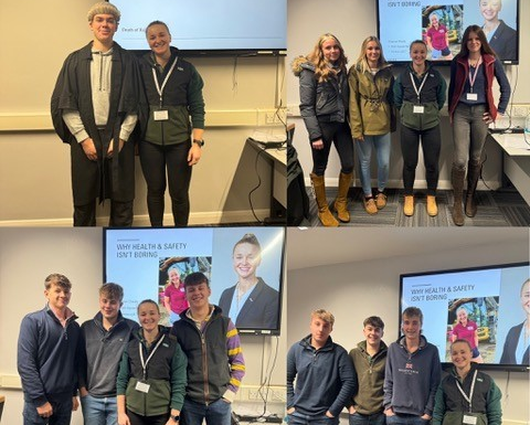 psqbar's tweet photo. Eleanor Durdy delivers Health and Safety lectures at Bishop Burton College
https://t.co/SKypLDPjyU
#psqb #healthandsafety #agriculture #countrysidemanagement https://t.co/I0qgm93msF