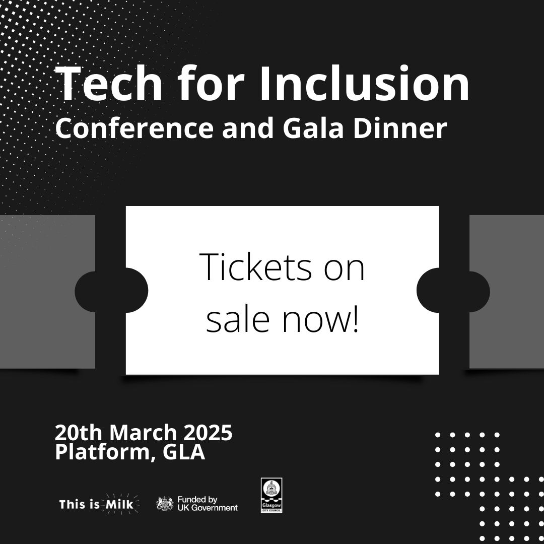 This is Milk (@thisismilkuk) on Twitter photo Our #TechForInclusion event has a £15 donation fee, supporting <a href="/A_L_F_Official/">Accessible Learning Foundation (ALF)</a>.
It helps us reduce drop-offs, ensure committed attendance & cut food waste.
If the fee is a barrier, email us at hello@thisismilk.co.uk - we’ll make it work!
#InclusiveTech #Sustainability #Tech Our #TechForInclusion event has a £15 donation fee, supporting <a href="/A_L_F_Official/">Accessible Learning Foundation (ALF)</a>.
It helps us reduce drop-offs, ensure committed attendance & cut food waste.
If the fee is a barrier, email us at hello@thisismilk.co.uk - we’ll make it work!
#InclusiveTech #Sustainability #Tech