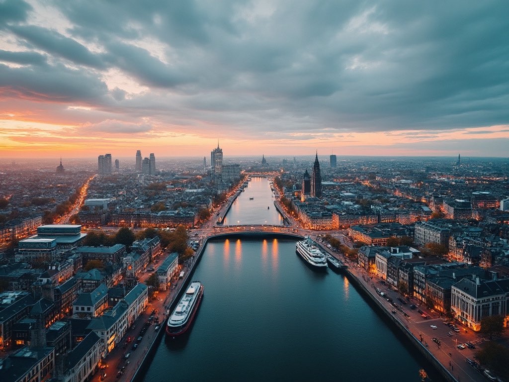 kerimtalkstech's tweet photo. Amsterdam in the lens of @grok 

@Iamsterdam https://t.co/tpGung6nWN