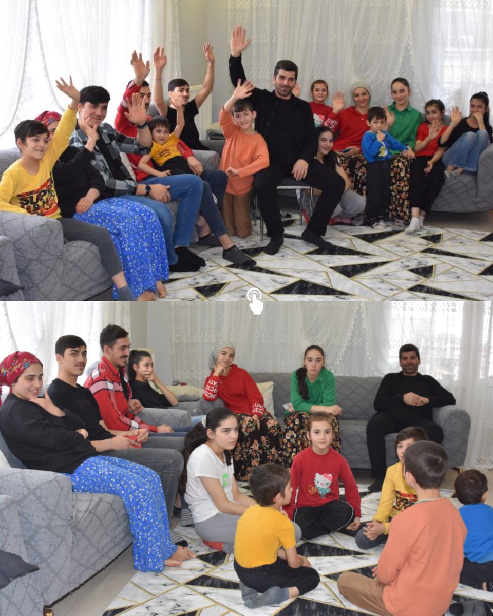 Ordu'da 25 yıllık evli Sevda ve Harun Kıv çifti; 14 çocukları, 2 gelinleri ve 2 torunlarıyla birlikte aynı evde yaşıyor.

#memur #Mümbiç