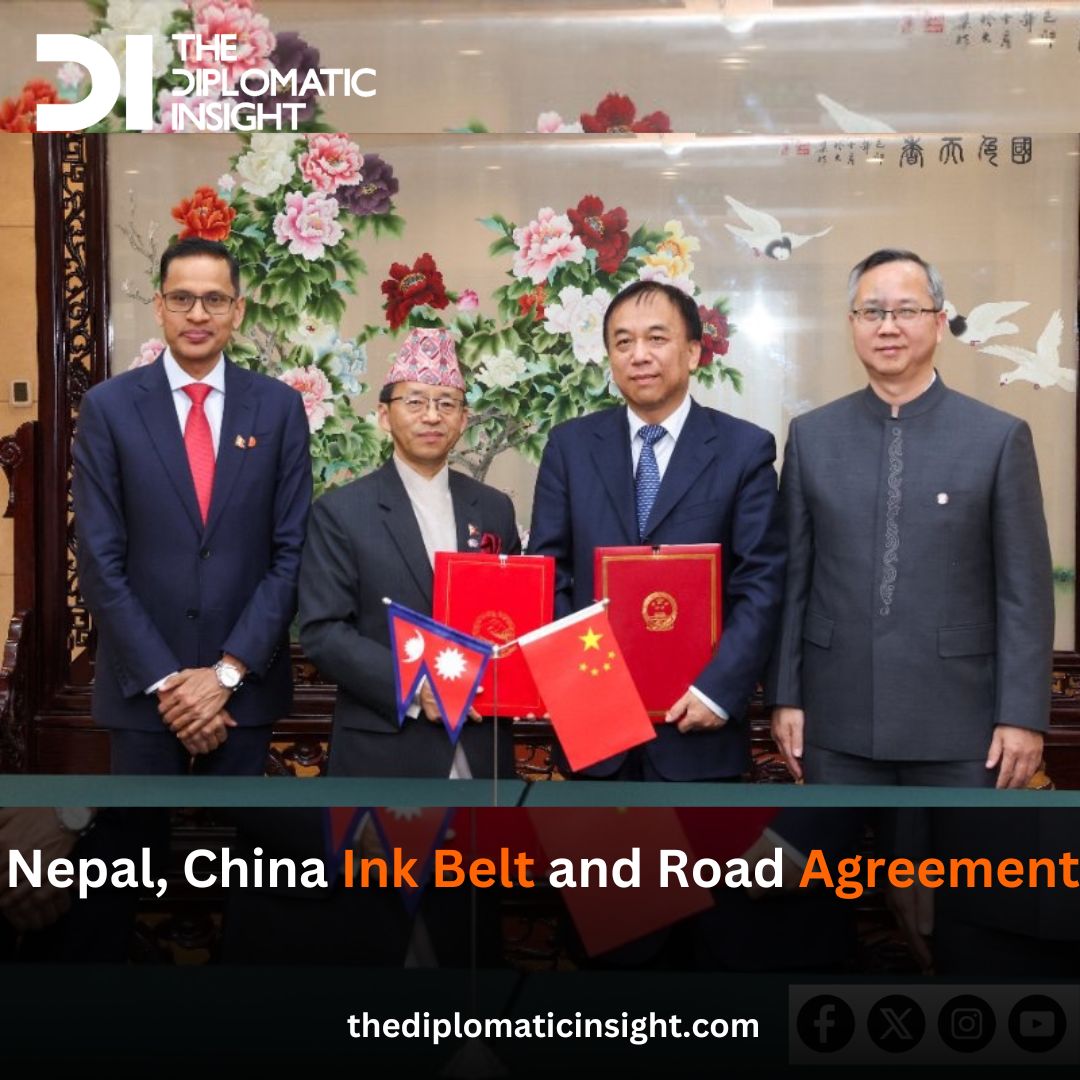 DiplomaticIns's tweet photo. Nepal has taken a major step toward implementing
China’s Belt and Road Initiative (BRI) by signing a long-
awaited framework agreement, the country’s foreign
ministry announced.
https://t.co/asQEFC2xs7
#Nepalese #bringbacktrump #chinamasters2024 #BeltandRoad
@MofaNepal @MFA_China @CathayPak @SpoxCHN_LinJian @OOP_Nepal