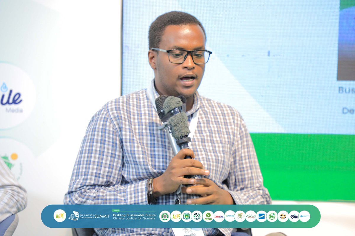 MogEnvSummit's tweet photo. @hamzaabdi02 Director of @SOMALIAYOUTHHUB  integrating youth into the climate action process, we’re not only securing livelihoods but also fostering a generation of leaders committed to sustainability."

#MES2024
#Sustainability https://t.co/nIGflcs8EM