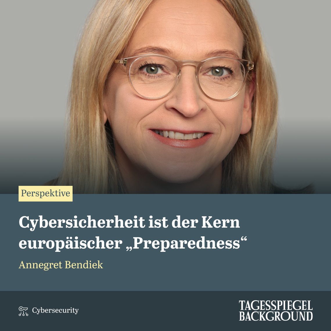 Tagesspiegel Background Cybersecurity (@tspbackgroundcs) on Twitter photo Der #NiinistöBericht liefert praxisnahe Ansätze zur Stärkung von #Cyberresilienz und sektorenübergreifender #Sicherheit. Eine europäische Strategie ist gefragt, um Gefahren entschlossen zu begegnen, erläutert <a href="/annegretbendiek/">Annegret Bendiek</a> von der <a href="/SWPBerlin/">SWP Berlin</a> 👉 is.gd/fxU2cM Der #NiinistöBericht liefert praxisnahe Ansätze zur Stärkung von #Cyberresilienz und sektorenübergreifender #Sicherheit. Eine europäische Strategie ist gefragt, um Gefahren entschlossen zu begegnen, erläutert <a href="/annegretbendiek/">Annegret Bendiek</a> von der <a href="/SWPBerlin/">SWP Berlin</a> 👉 is.gd/fxU2cM