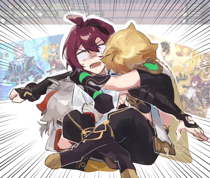 I MISSED YOU SO MUCH.................................................... OKAERI!!!!!!!!!!!!!!!!!!!!!!!!!!!!!!!!! don't go on another 500++ day journey again..... 