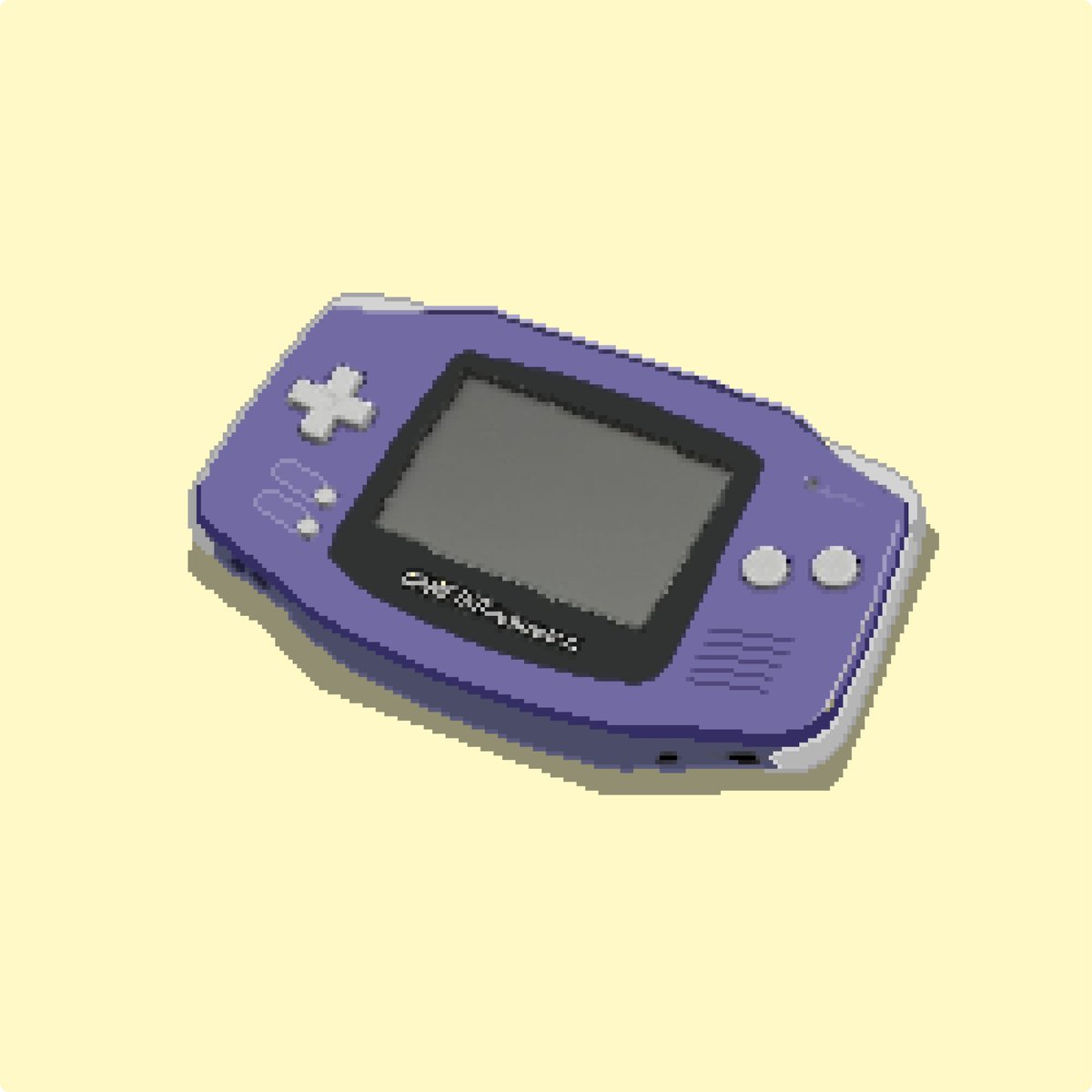 NvdmKim's tweet photo. GameBoy Advance Pixel Art 🎮🧩#aseprite#pixelartwork #artistsoninstagram #pixelartsociety #game #gameboy #Nintendo https://t.co/2mgUWYfFFL