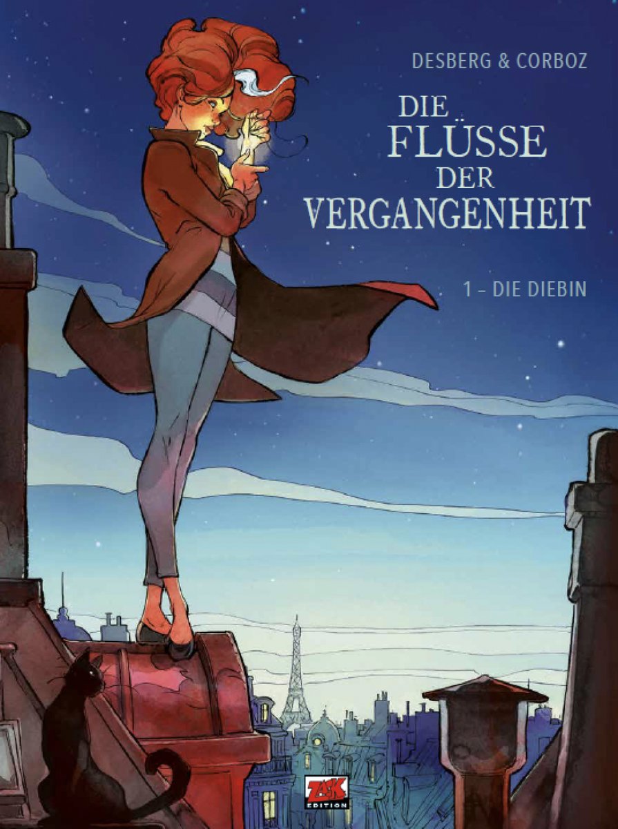 Comicleser's tweet image. &quot;Die Flüsse der Vergangenheit, Band 1: Die Diebin&quot;, Fantasy, erschienen in der #ZackEdition bei #Blattgold; von Stephen Desberg &amp;amp; Yannick Corboz; Rezi: comicleser.de/?p=13137
@galeriemaghen #fantasy