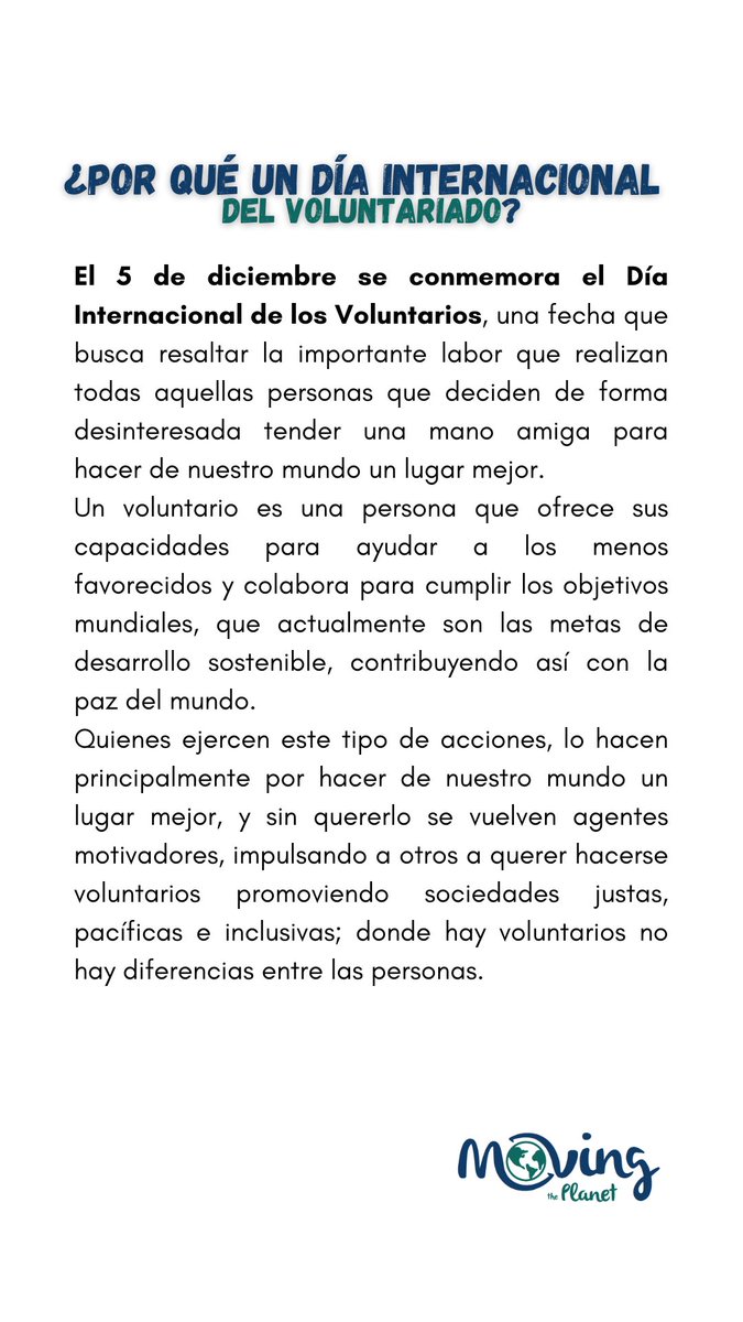 Fundación Moving the Planet tweet media