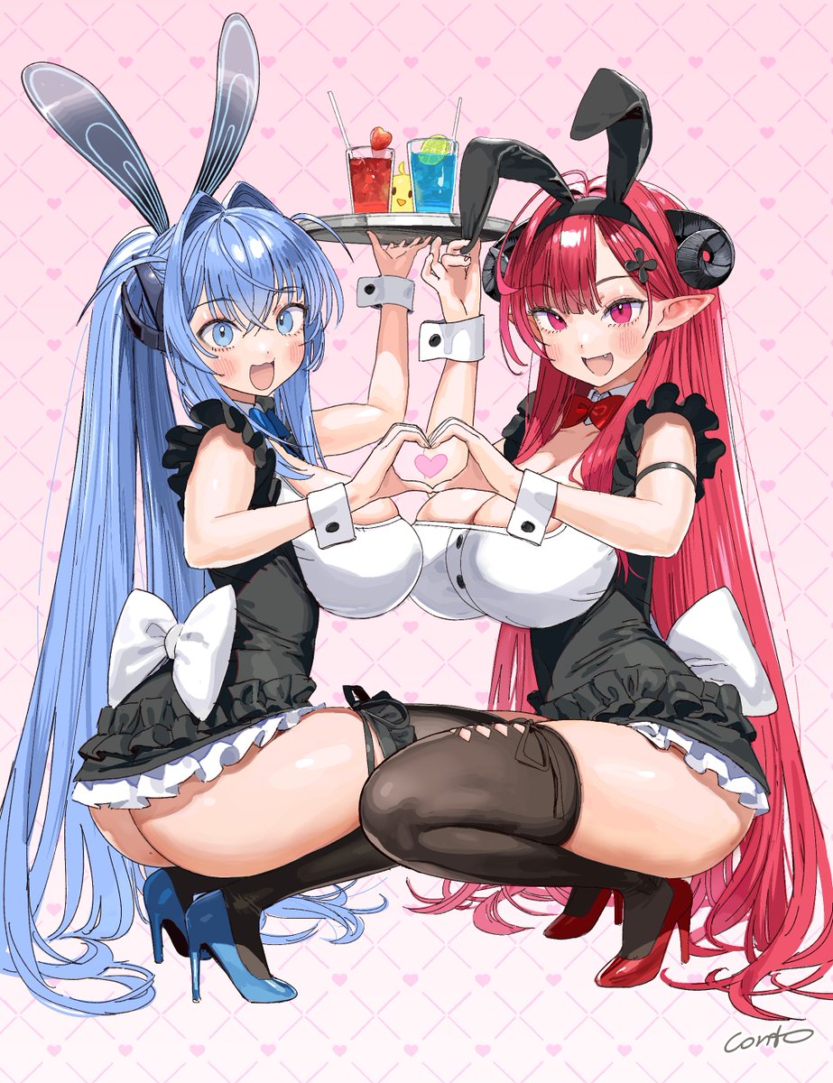「Maid for you, Love Love~  #AzurLane #Bun」|contoのイラスト