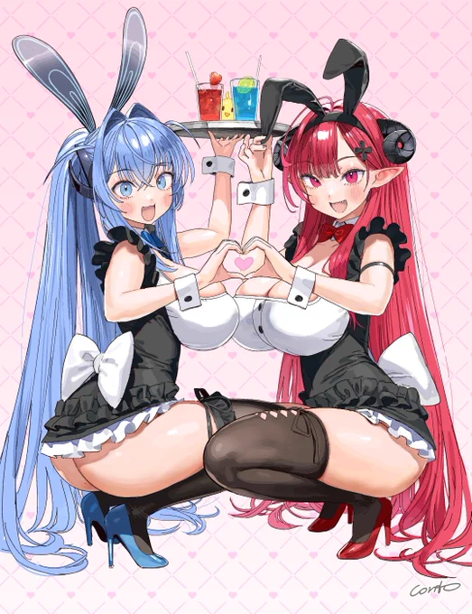 Maid for you, Love Love~  #AzurLane #BunnyGirlSZN 