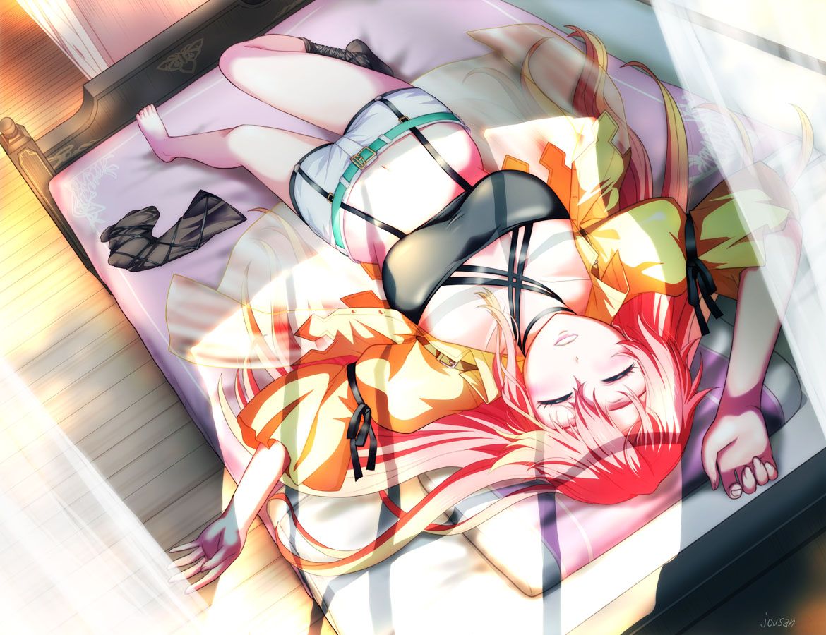 スケブ納品しました。リクエストありがとうございました（ブーストもありがとうございます）昼寝中のジュディスです。

＃界の軌跡