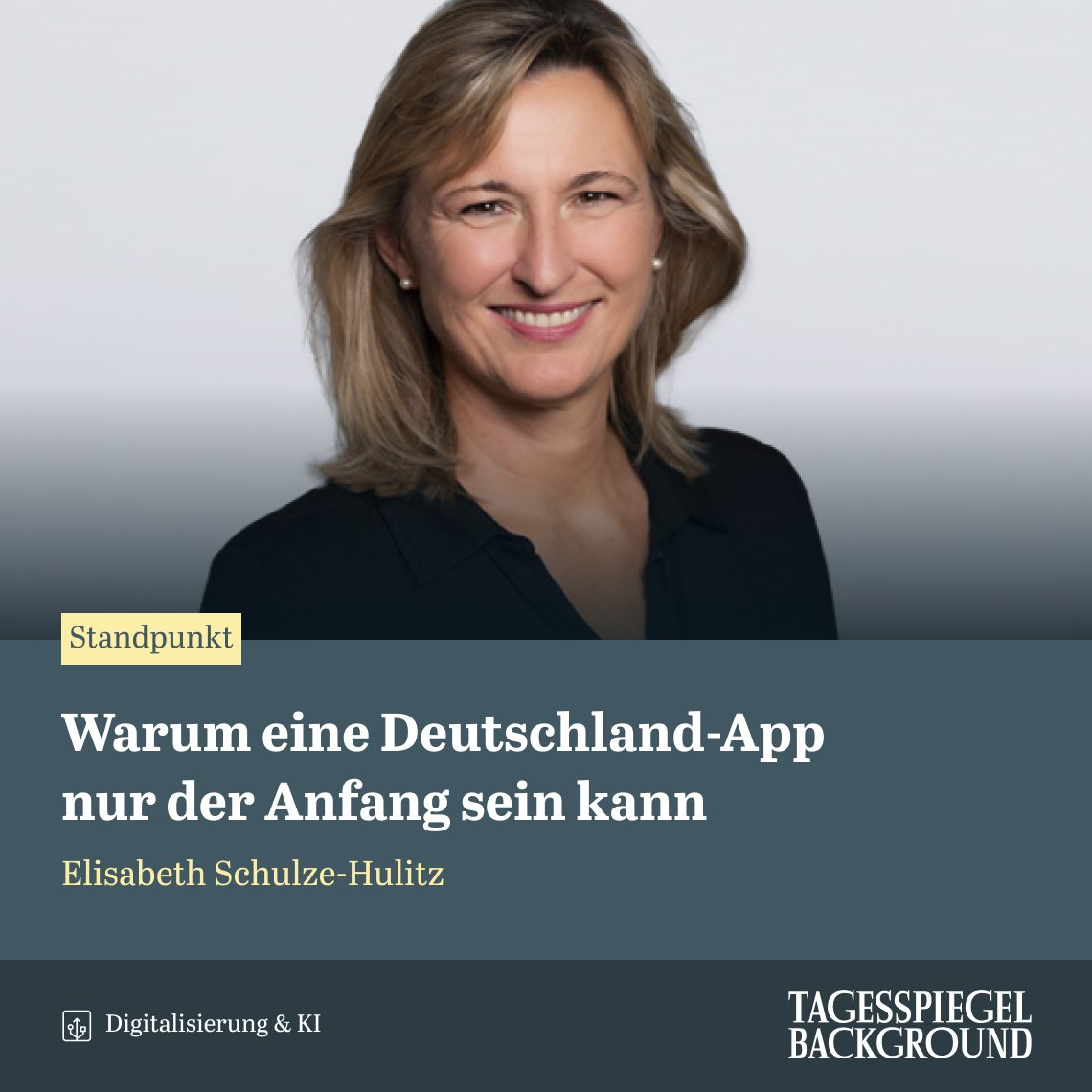 Tagesspiegel Background Digitalisierung & KI tweet media