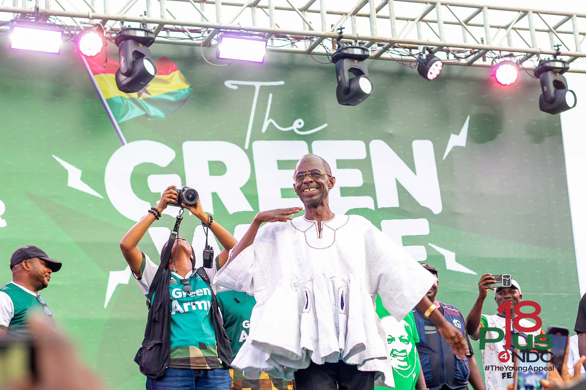 agbesikelly's tweet photo. The Green Wave 💚

#VoteForMahama #ResettingGhana #24HourEconomy #JohnAndJane2024 https://t.co/pSThyrMl1S