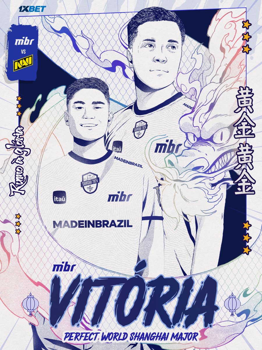 MIBR's tweet photo. ⛩️ | 𝑆𝑒𝑡𝑖𝑚𝑜 𝑃𝑎𝑠𝑠𝑜: N̶A̶V̶I̶ 🪦

𝐕𝐄𝐍𝐂𝐄𝐌𝐎𝐒 𝐎 𝐌𝐄𝐋𝐇𝐎𝐑 𝐓𝐈𝐌𝐄 𝐃𝐎 𝐌𝐔𝐍𝐃𝐎 𝐄 𝐄𝐒𝐓𝐀𝐌𝐎𝐒 2-0, 𝐈𝐒𝐒𝐎 𝐄 𝐌𝐈𝐁𝐑 𝐏𝐎𝐇𝐀, 𝐑𝐄𝐒𝐏𝐄𝐈𝐓𝐀 𝐎 𝐁𝐑𝐀𝐒𝐈𝐋. https://t.co/W7ykgFS1yw