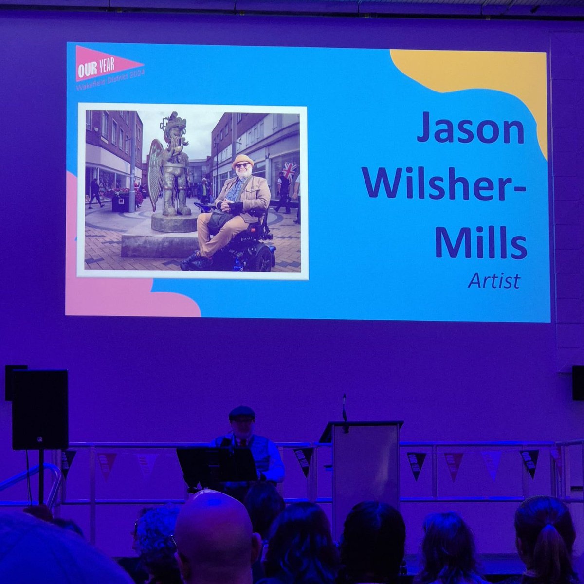 OurYear2024 (@ouryear2024) on Twitter photo Fantastic keynote speech from artist <a href="/JASONWILSHERMIL/">JASON WILSHER-MILLS</a> about his journey and experiences and how his local upbringing shaped his artistic practice and career!
#OurYear2024 #Schools #Education #Conference Fantastic keynote speech from artist <a href="/JASONWILSHERMIL/">JASON WILSHER-MILLS</a> about his journey and experiences and how his local upbringing shaped his artistic practice and career!
#OurYear2024 #Schools #Education #Conference