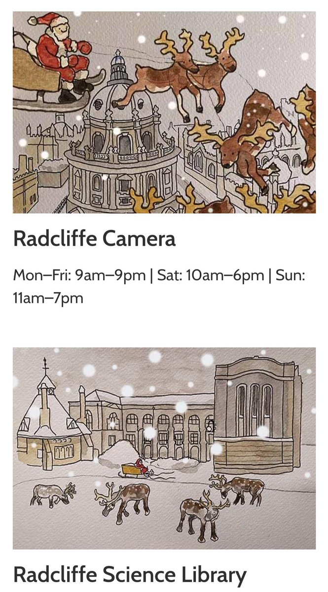 readwithkath's tweet photo. The @bodleianlibs have updated their directory of libraries with seasonal illustrations and I am obsessed 😍 

#oxford #universityofoxford #libraries #bodleian https://t.co/KXjsKqFuwx