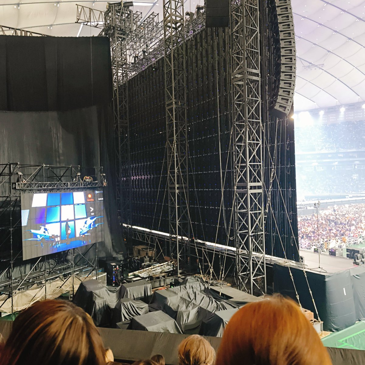 penkrr1331's tweet photo. 見切れ席にいたけどメンバーが端まで来てくれるだけでも嬉しいのにミンギュがひょこってして投げキッスしてくれたの本当に最高だった一生忘れないありがとう https://t.co/I13E033kfT
