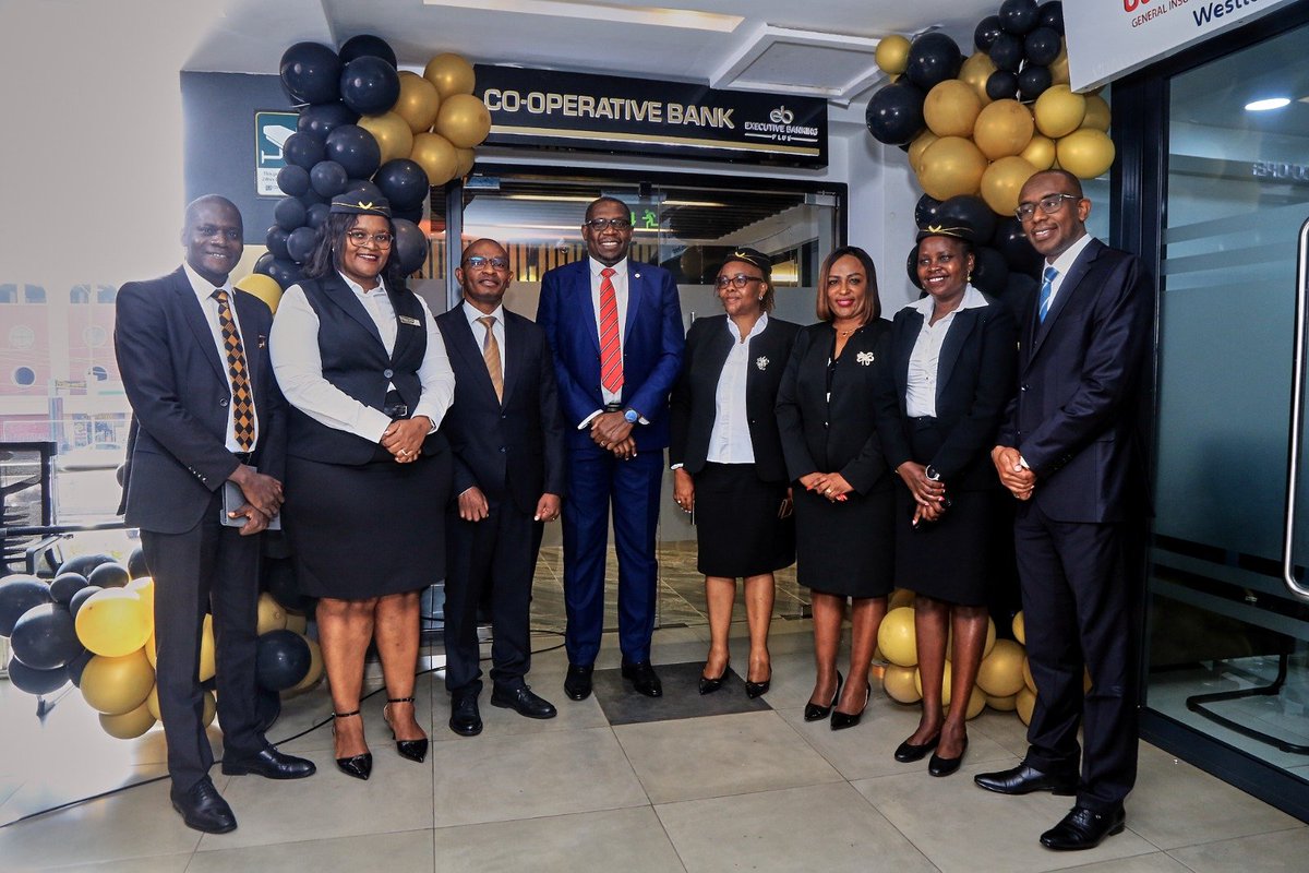 The Co-operative Bank of Kenya has opened a new Executive Banking Branch at Westlands Square in Nairobi's Westlands shopping center. 

The branch was officially inaugurated by Mr. Geoffrey Odundo, Executive Advisor at CPF Group, who is also the former CEO at the NSE.