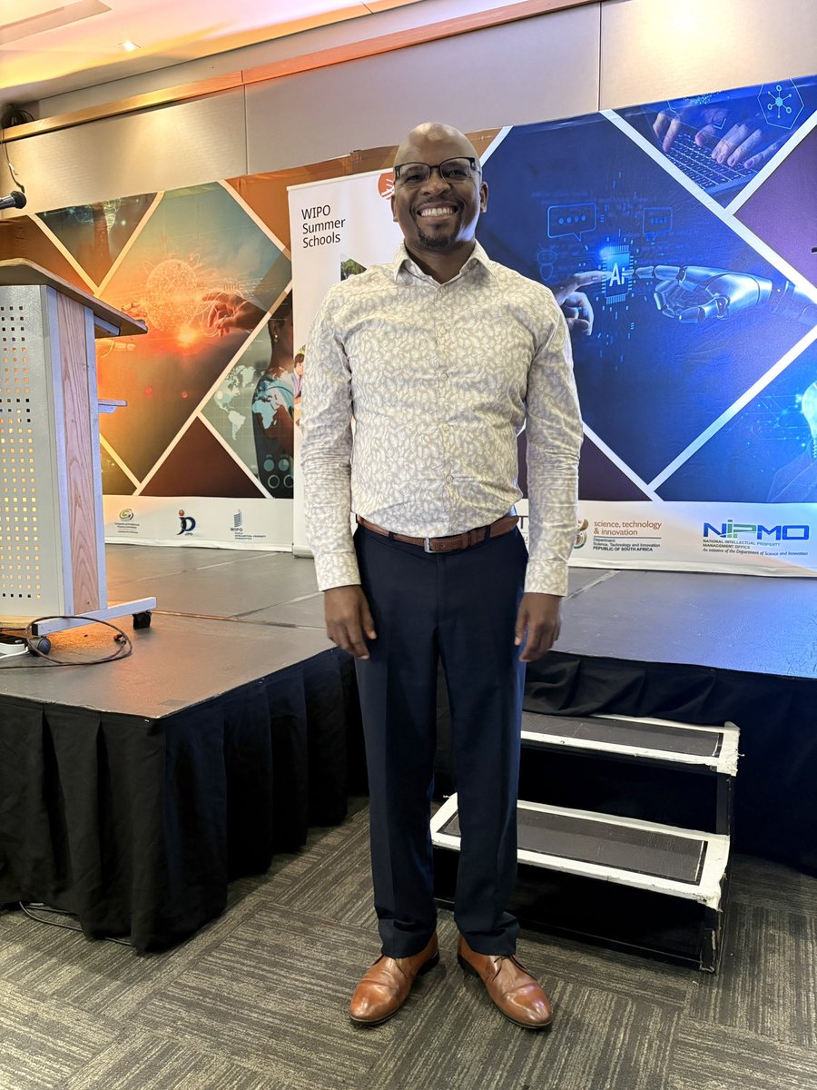 andileict's tweet photo. Getting ready to present at the @WIPO @dstigovza  @the_dtic @theCIPC World Intellectual Property Organization (WIPO) South Africa Summer School on Intellectual Property (IP) and Transfer of Technology hosted by the @MUTCampus Mangosuthu University of Technology, https://t.co/RHEGUmKdwf
