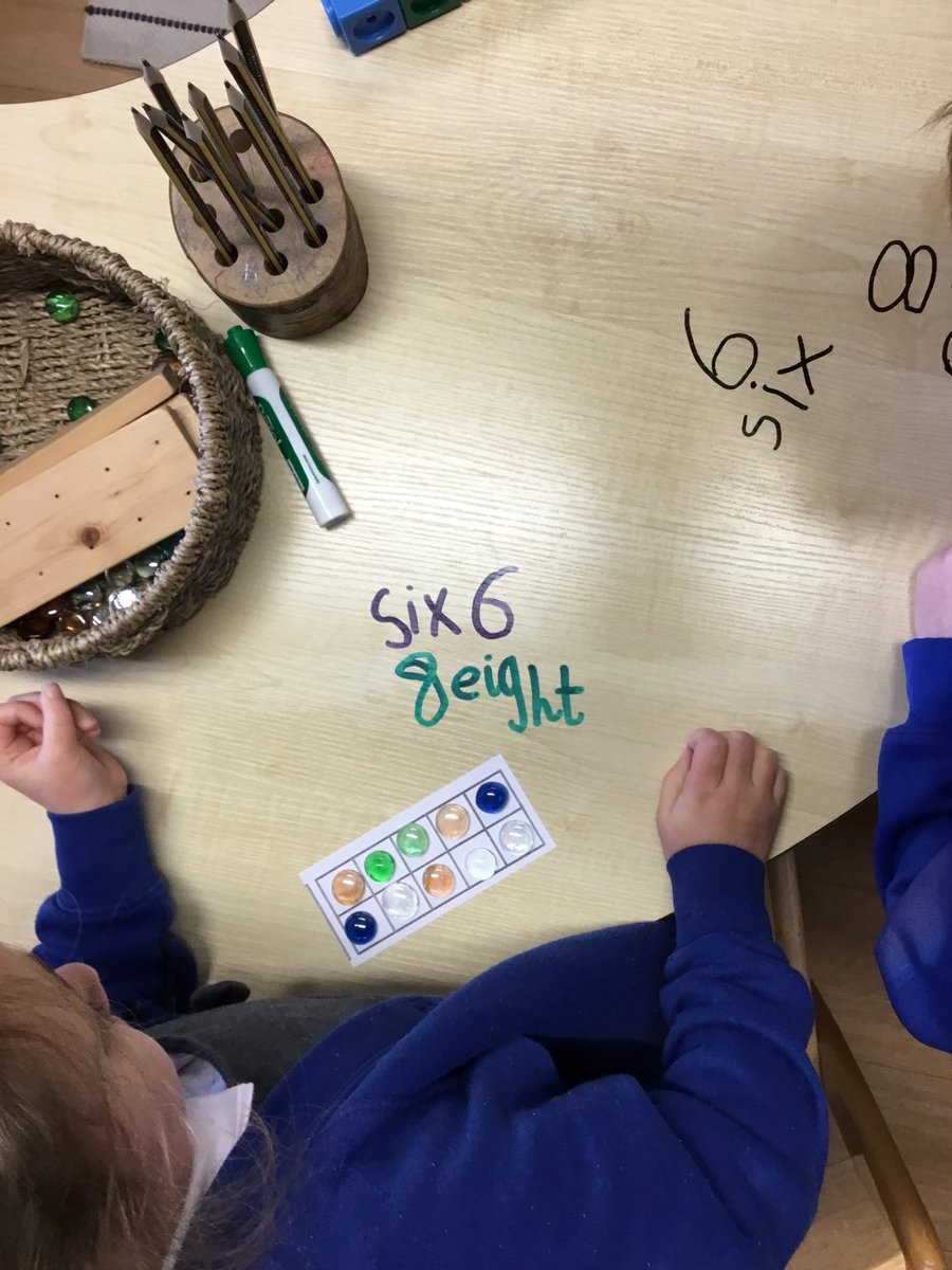Acorn class challenging themselves in their maths today! ⁦<a href="/NCETM/">NCETM</a>⁩