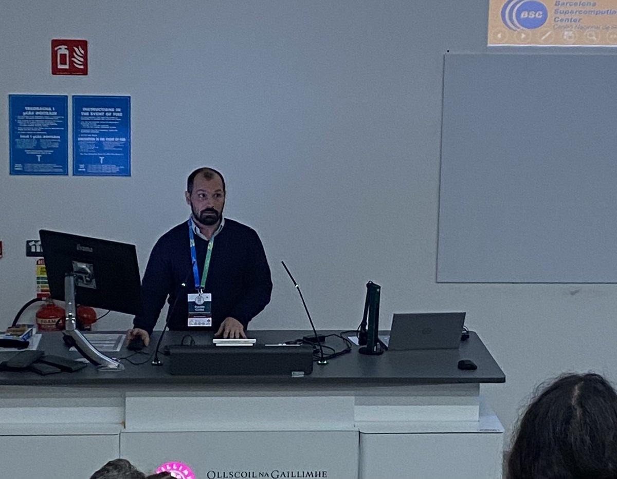Genomics Data Science - SFI CRT (@genomicscrt) on Twitter photo Excellent opening keynote presentation <a href="/VIBE_ICBG2024/">VIBE/ICBG Conference 2024</a> by Davide Cirillo from the Barcelona Supercomputing Centre on Synthetic Data in Biomedical Research 👏👏👏 Excellent opening keynote presentation <a href="/VIBE_ICBG2024/">VIBE/ICBG Conference 2024</a> by Davide Cirillo from the Barcelona Supercomputing Centre on Synthetic Data in Biomedical Research 👏👏👏