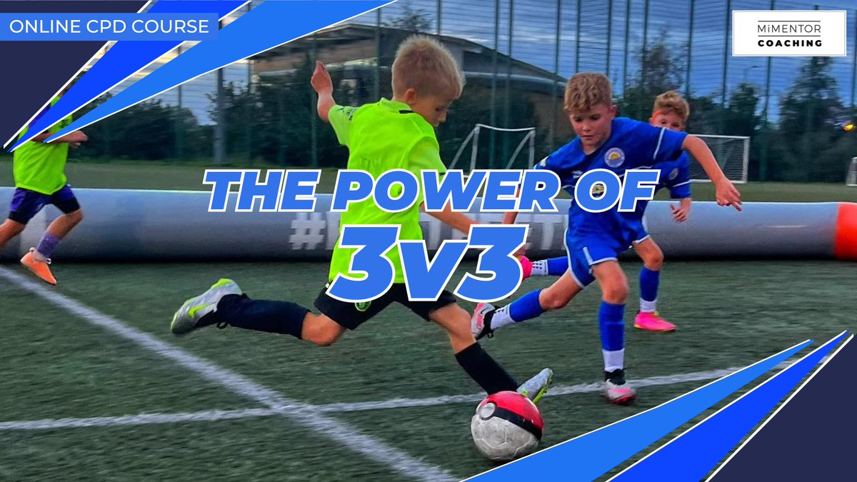 JBFCFootball's tweet photo. @EnglandFootball Hopefully this means 3v3 being introduced. Something we already use with our players to support their development This resource gave us a lot of help, thanks to @MiMentorCoach and @3v3Uk https://t.co/HT2BWF7zAH https://t.co/82DvqcKqDp