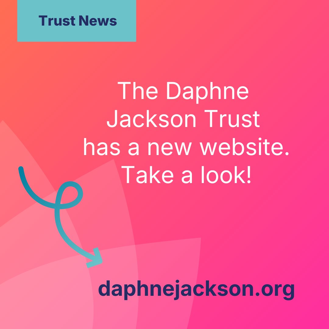Daphne Jackson Trust (@daphnejacksontr) on Twitter photo After months of hard work, our new website is live!  We hope you like it as much as we do!
daphnejackson.org After months of hard work, our new website is live!  We hope you like it as much as we do!
daphnejackson.org