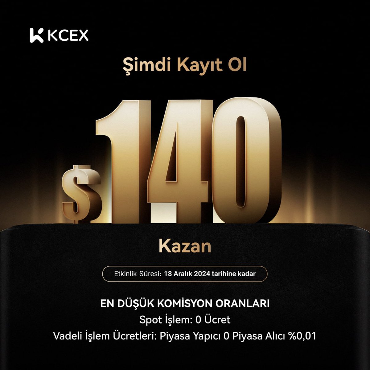 Personeltrader's tweet photo. 💰 Paranızın değerini bilin, #KCEX’e katılın! 💰

BENİM KULLANICILARIMA ÖZEL🔥

140$ hoş geldin bonusu – Şaka değil, nakit çekilebilir 🎯

En düşük komisyon – Daha az kesinti, daha çok kazanç! 📉💸

Her kuruş önemliyse, #KCEX’te buluşalım 😉

https://t.co/21R2JkZfj4 https://t.co/xMRXGWMI1u