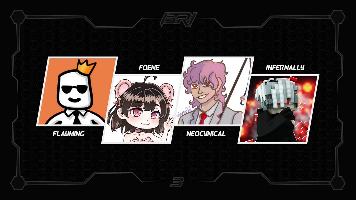 👀They only have one thing in mind!! 

Will Winner's POV manage to get their clickbait title to work? Guess it's up to: 
- @flaymingmc 
- <a href="/VtuberFoene/">Foene</a> 
- <a href="/ignNeocynical/">Neocynical</a> 
- <a href="/InfernallyBW/">Infernally</a> 

Watch them compete on Saturday, December 7th; 3PM EST!!