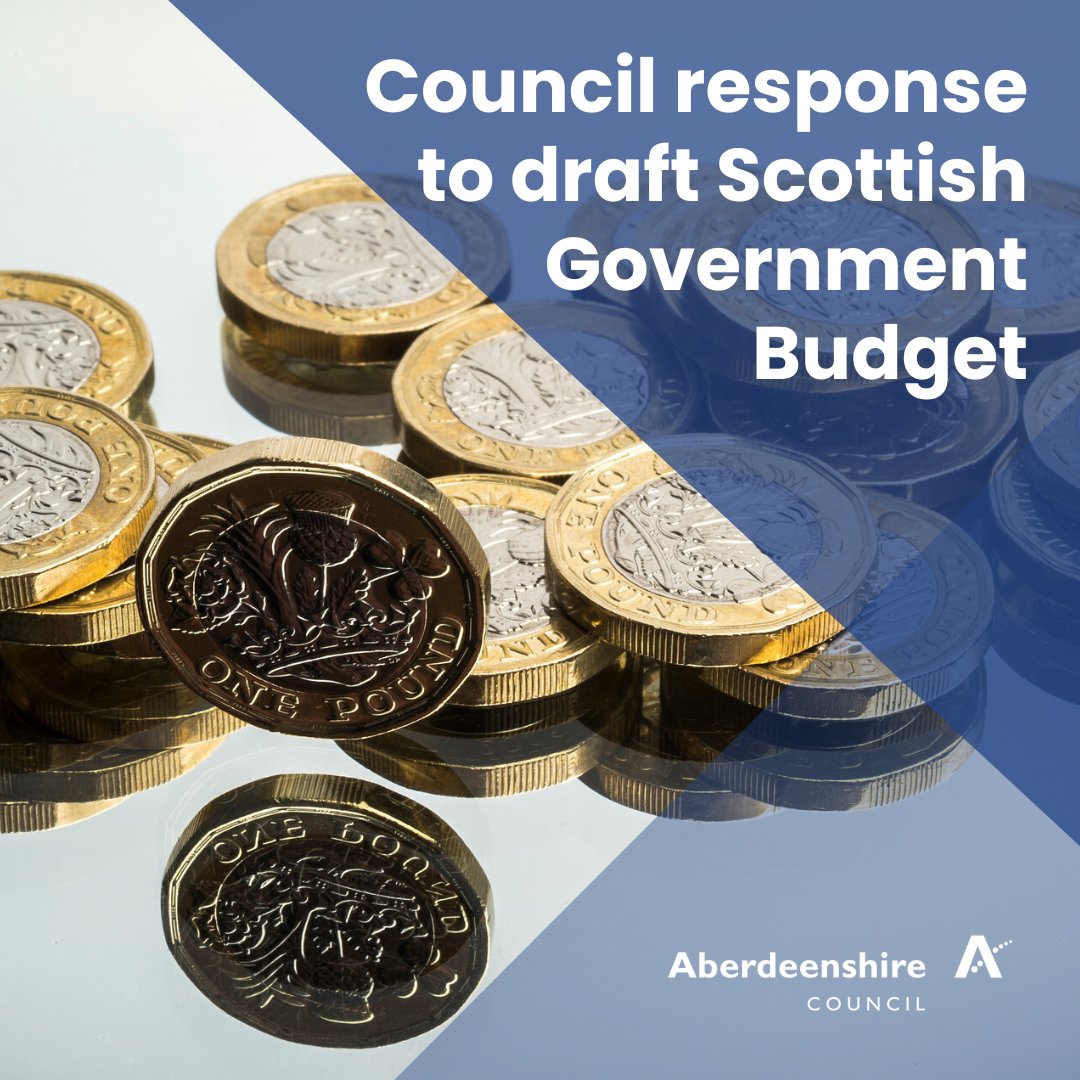Aberdeenshire Council (@aberdeenshire) on Twitter photo Reacting to yesterday's Scottish Government draft Budget, Council Leader Cllr Gillian Owen said that while it’s too soon to fully understand what it will actually mean for the council in clear terms there were some proposals which could benefit the region
aberdeenshire.gov.uk/news/2024/dec/… Reacting to yesterday's Scottish Government draft Budget, Council Leader Cllr Gillian Owen said that while it’s too soon to fully understand what it will actually mean for the council in clear terms there were some proposals which could benefit the region
aberdeenshire.gov.uk/news/2024/dec/…