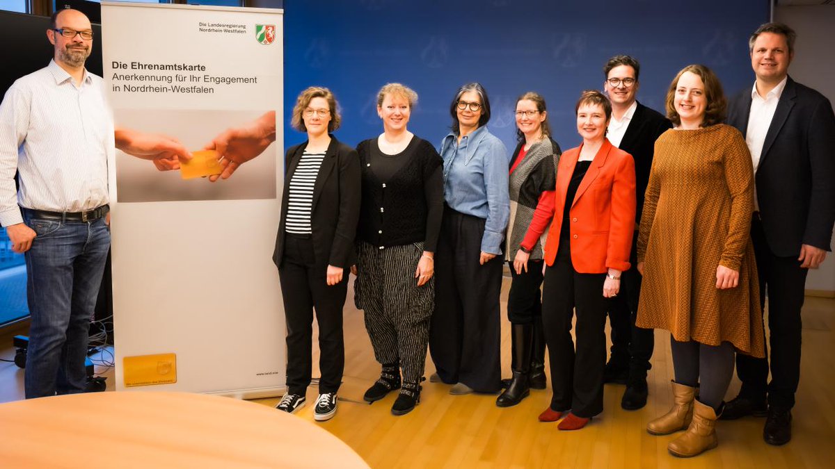 Staatssekretärin Andrea Milz trifft Partner der #Ehrenamtskarte #NRW 

engagiert-in-nrw.de/aktuelle-meldu…