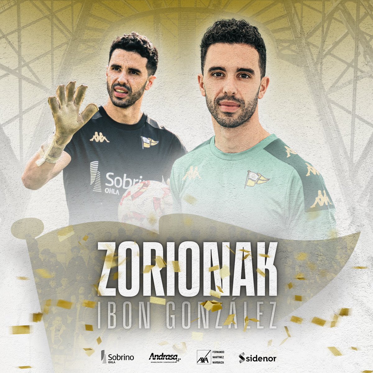 clubportugalete's tweet photo. 🎂 Ibon Gonzálezen urtebetetzea da gaur!

🧤 Hoy cumple años @ibongonzalez5

Zorionak! 

#aupaPORTU 💛🖤 https://t.co/cT1eh2kH3T
