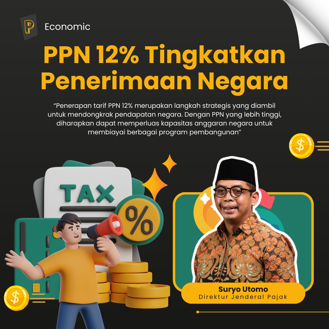 dicky_novera's tweet photo. Peningkatan penerimaan negara dari PPN 12% akan mendorong pembangunan lebih merata dan efisien. 🌟💪 Langkah strategis untuk Indonesia yang lebih berdaya! 💡🌍

#PPNMeningkat 
#EkonomiMaju 
#PembangunanBerkeadilan 
#ProgramPembangunan https://t.co/lloujxdZnR