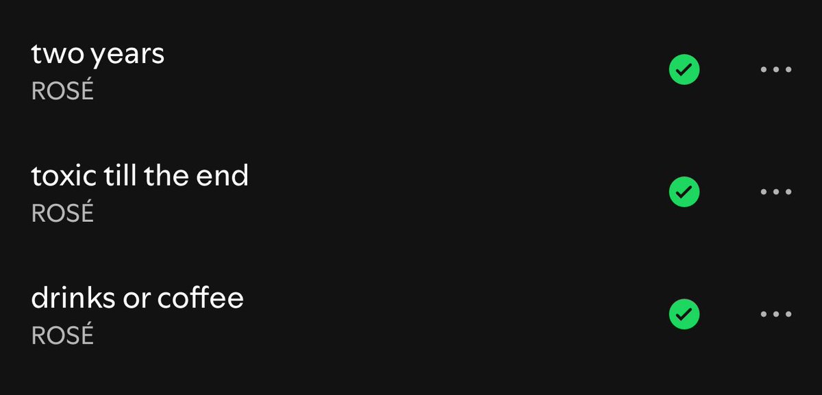 This is the best three track run that has ever been made. EVER.

#rosiebyROSÉ     #ROSÉ_rosie    #rosesarerosie