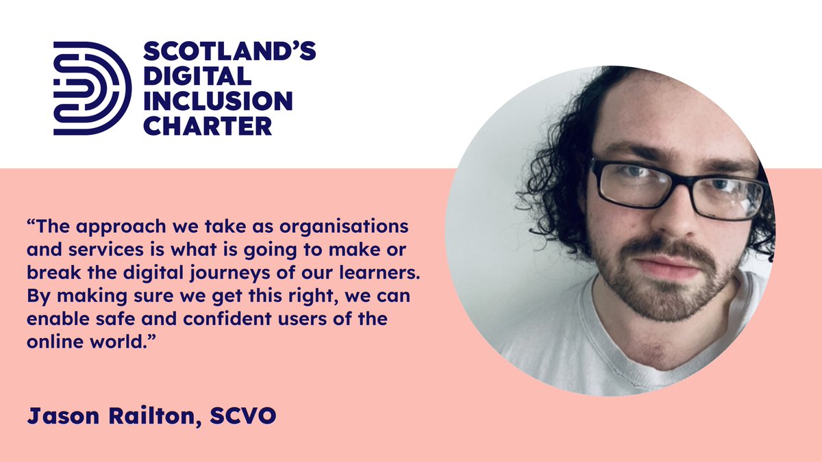 In his latest blog, SCVO's Jason Railton shares his thoughts on the different approaches, and what you can do to make your digital inclusion work person-centred.

Read more: scvo.scot/p/95493/2024/1…