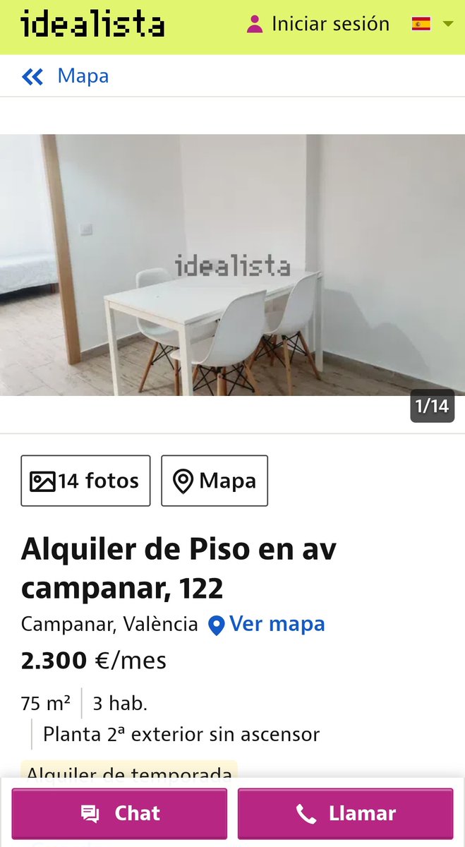 XaviArnou's tweet photo. Què preferiu?

València 🥘
2.300€
Av. Campanar
Mobles del Maison du monde
75m2
Sense ascensor

Centre de París🗼
2.200€
Zona Les Gobelins (15-25mins 🚶🏻‍♂️ del Panteó i de Notre-Dame)
78m2
Amb ascensor
PARÍS

Està difícil l'assumpte, eh? https://t.co/JMZWf4Pzsq