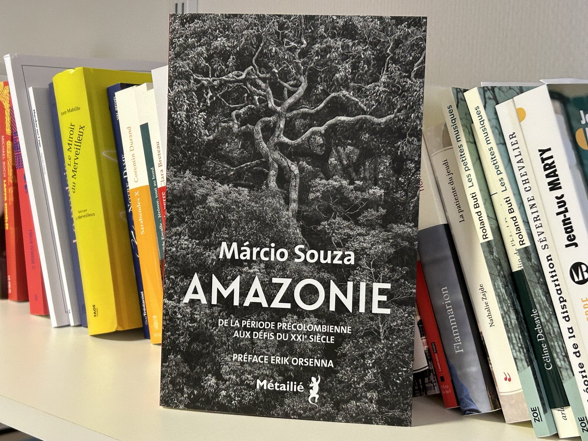 ActuaLitté (@actualitte) on Twitter photo L’Amazonie comme vous ne l’avez jamais lue 🌿 Márcio Souza signe un roman envoûtant, entre récits épiques et légendes fascinantes.
📖 Lire un extrait : actualitte.com/livres/739491/…
#Amazonie #MárcioSouza #Littérature <a href="/metailie/">Editions Métailié</a> L’Amazonie comme vous ne l’avez jamais lue 🌿 Márcio Souza signe un roman envoûtant, entre récits épiques et légendes fascinantes.
📖 Lire un extrait : actualitte.com/livres/739491/…
#Amazonie #MárcioSouza #Littérature <a href="/metailie/">Editions Métailié</a>