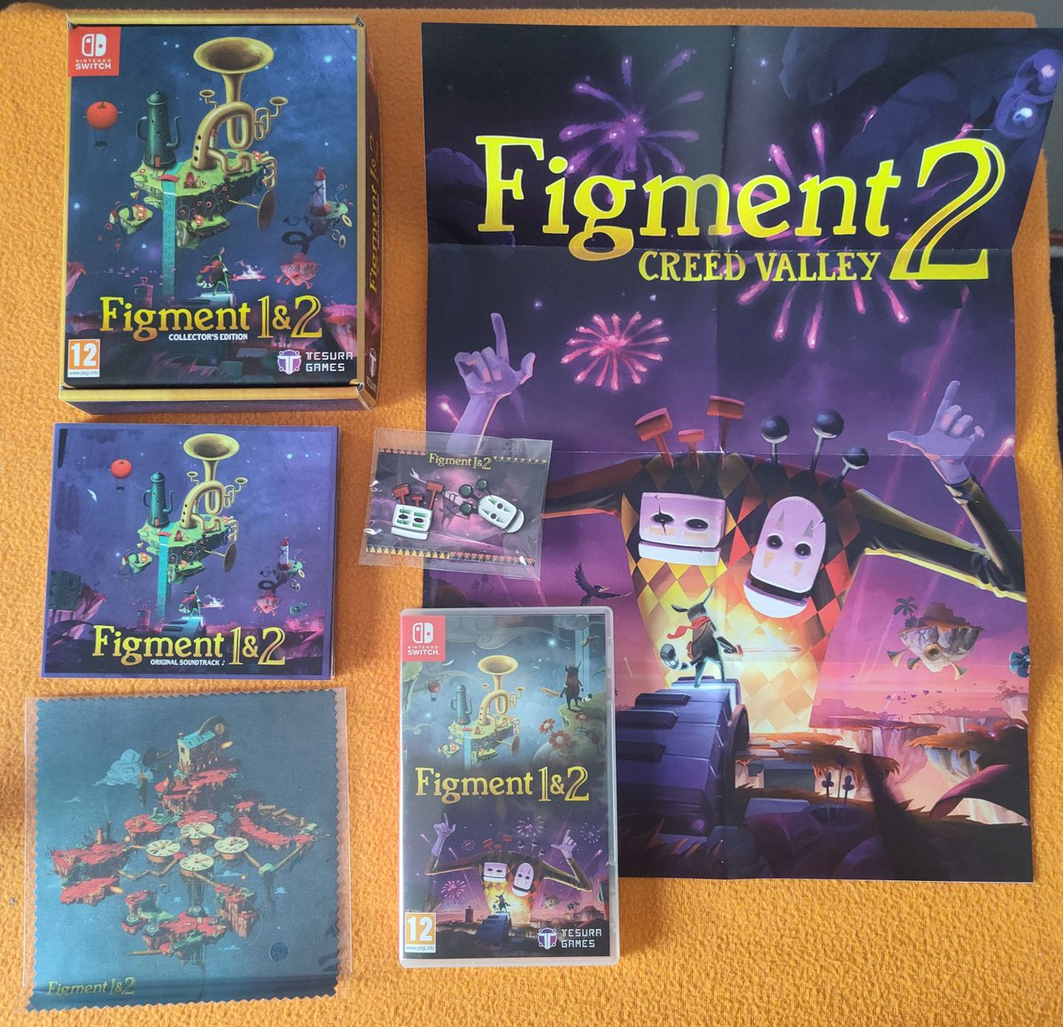 Figment 1&2 Physical Edition for #Switch includes both games: 🎷 Figment 🎺 Figment  2: Creed Valley Two of the best music-adventure games, finally together in  one epic Boxed Edition! Grab yours! 🎸