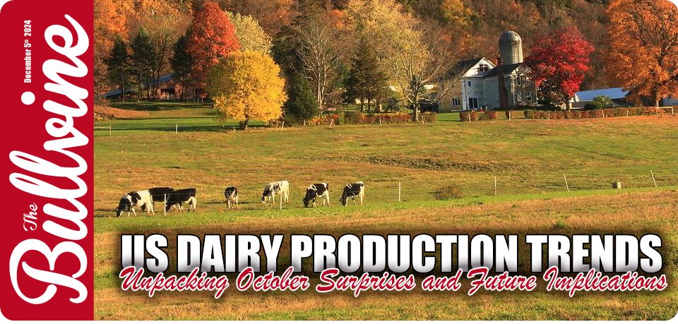 TheBullvine's tweet photo. US Dairy Production Trends: Unpacking October Surprises and Future Implications https://t.co/LWYYJqIkGd
#DairyTrends #CheeseProduction #CheddarDecline #ButterGrowth #NFDM #MarketDynamics #DairyIndustry #ConsumerPreferences #SupplyChain #EconomicResilience #MilkProduction #D ... https://t.co/jlG7K1eOY9