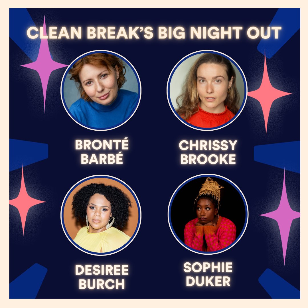 TheOtherPalace's tweet photo. CAST ANNOUNCEMENT
Cheers to the fabulous cast of @CleanBrk 's Big Night Out coming on 9 Dec, including @destheray , @sophiedukebox , Laura Smyth, @BronteBarbieee , @siakiwa , @alicewright , @Chrissy_Brooke &amp; @michellegayle1.
Book your tickets: https://t.co/VprDDWxGlA. https://t.co/UQaEzslPQt