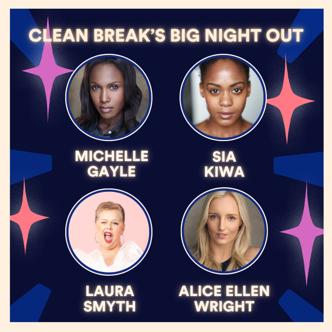 TheOtherPalace's tweet photo. CAST ANNOUNCEMENT
Cheers to the fabulous cast of @CleanBrk 's Big Night Out coming on 9 Dec, including @destheray , @sophiedukebox , Laura Smyth, @BronteBarbieee , @siakiwa , @alicewright , @Chrissy_Brooke &amp; @michellegayle1.
Book your tickets: https://t.co/VprDDWxGlA. https://t.co/UQaEzslPQt
