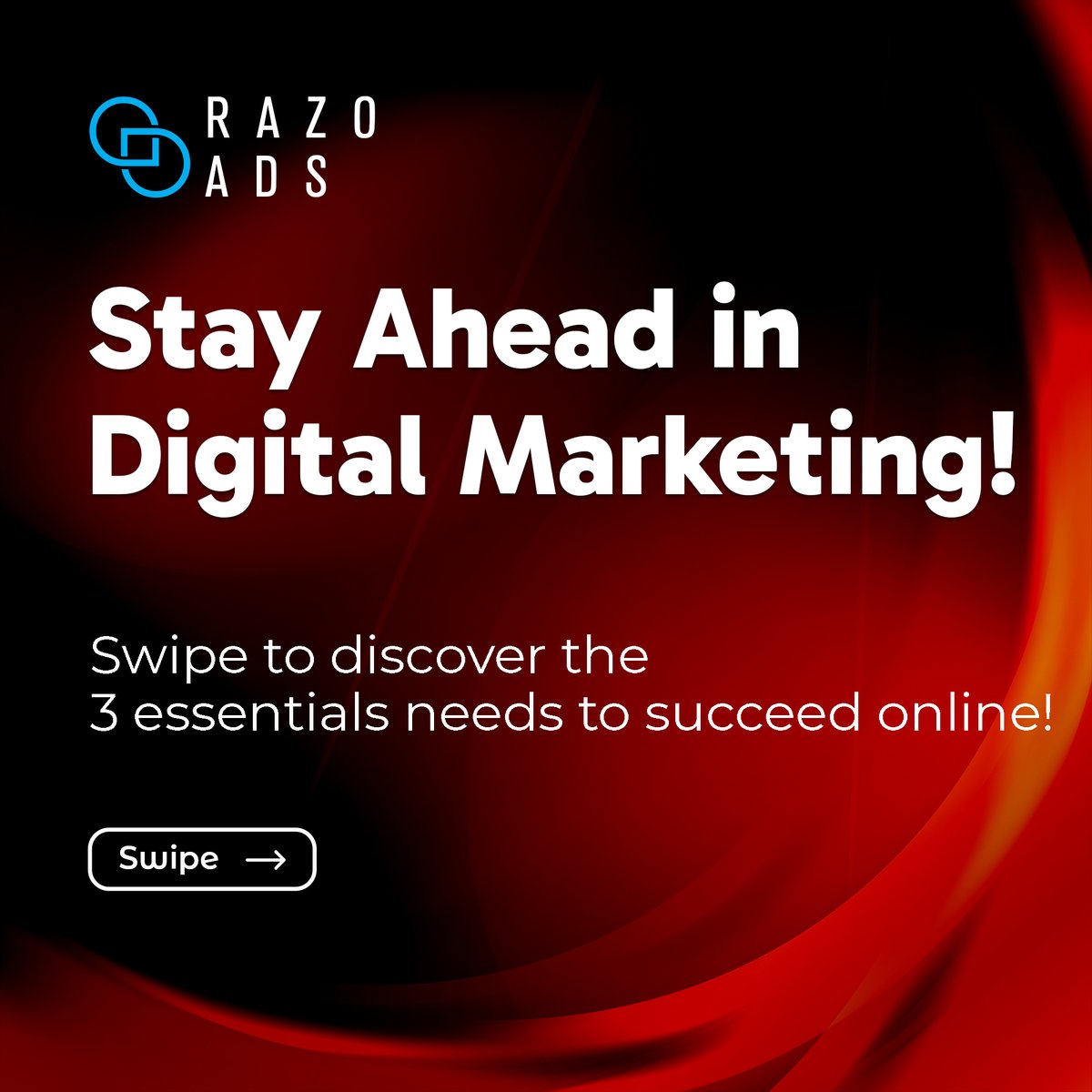 RazoadsS's tweet photo. 📷 Want to level up your digital marketing game in 2024? We’ve got you covered with these 5 must-haves! Swipe through 📷 to learn how to optimize your strategy and achieve your business goals.
#razoads #razo #digitalmarketing #marketingtips #socialmediastrategy #ContentMarketing https://t.co/4osNHbZdTs
