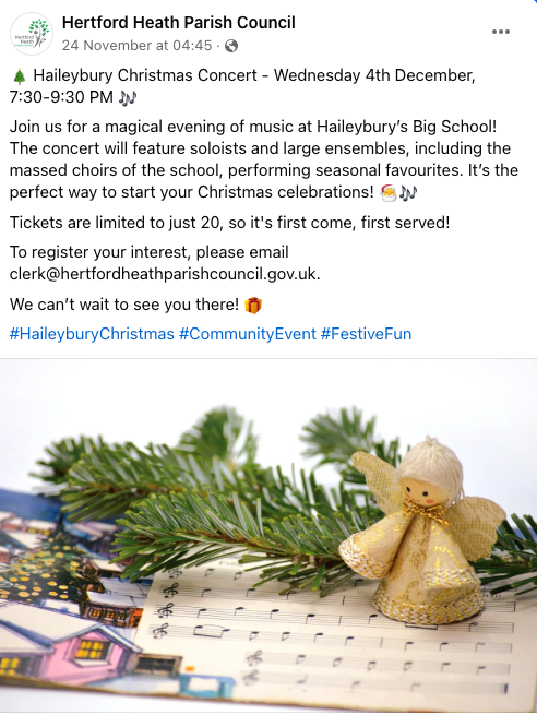 Haileybury Community Action Volunteering tweet media