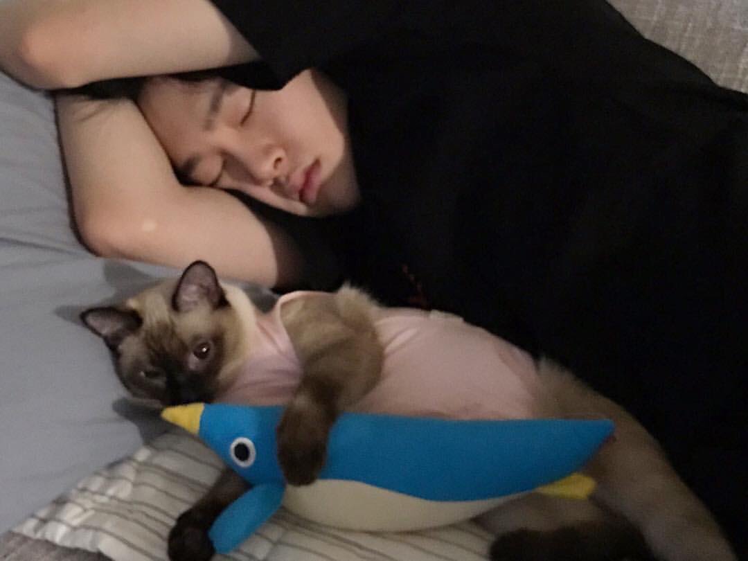 ขอบคุณพี่ลูน่าอารือที่เลี้ยงแพทริคจนโต