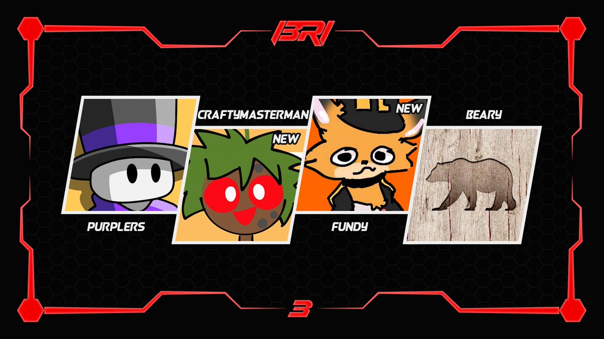 🟥AN 11TH TEAM!!

The Red-Stoners have updated to v2.0 for this iteration. Here's the patch notes: 
- <a href="/PurplersMC/">Purplers</a> 
- <a href="/CraftyMasterman/">Crafty The Hopper Golem 🇨🇦</a> (NEW!)
- <a href="/FundyLive/">Fundy</a> (NEW!)
- Beary

Watch them compete on Saturday, December 7th; 3PM EST!!