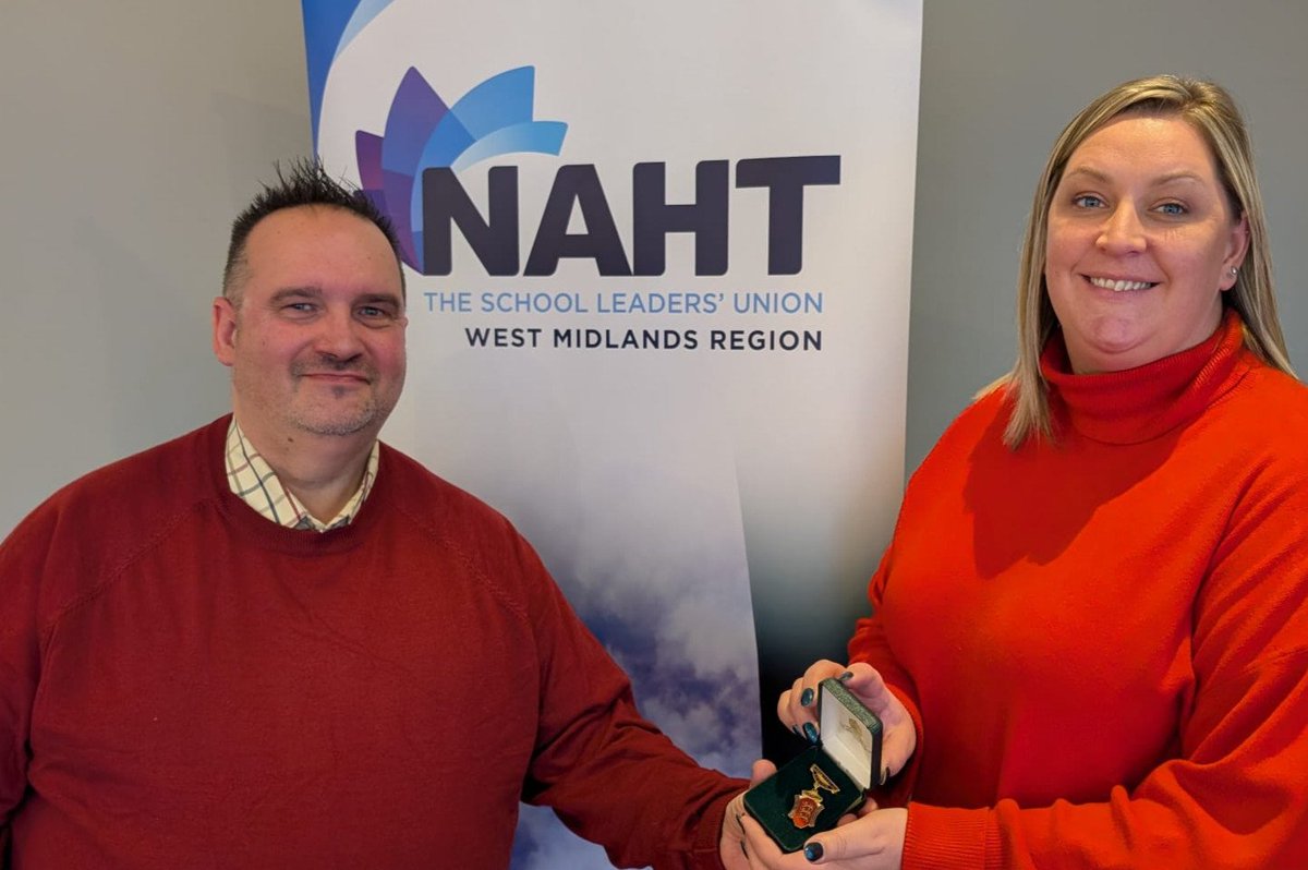 Congratulations to Sarah Hewitt-Clarkson, our new Regional President.

Our friend and colleague Neil Malin has served members diligently as Regional Treasurer for many years, and hands over to Emily Jones, who's also Immediate Past President.

Get involved in <a href="/NAHTNews/">NAHT</a>!