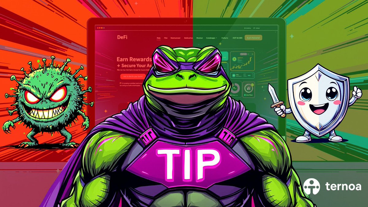 🔐 TIP by TERNOA

✅ Bringing decentralized security to centralized systems
✅ Making any application trustable
✅ Powered by and consuming $CAPS

TIP is the future of secure, transparent, and reliable tech. 🚀✨
🔗 t-i-p.network

🩷, 🔁, and help us name our new TIP