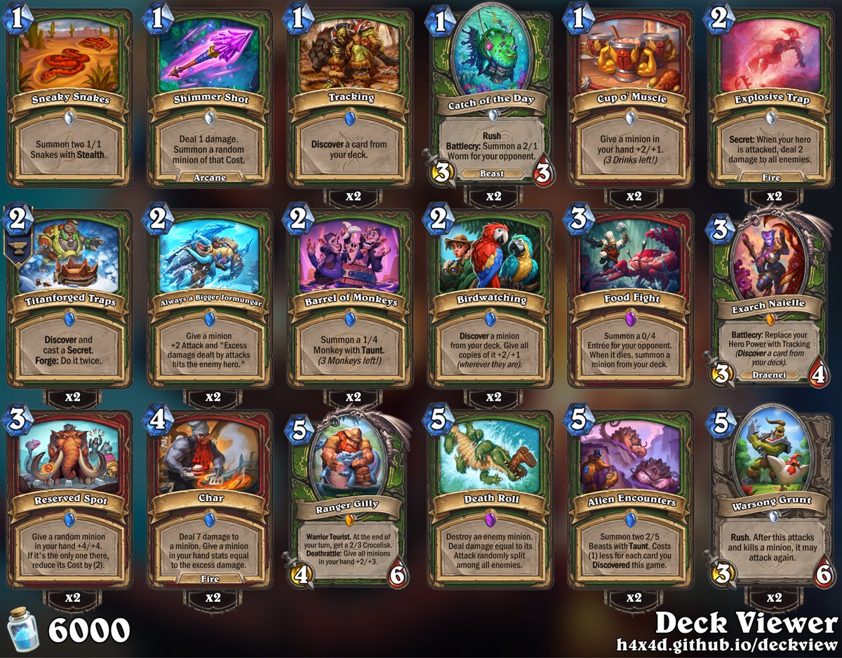 燁魔 HS Wild/Standard Deck tweet media