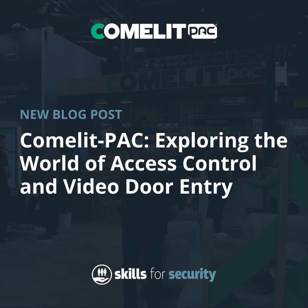 Skills4Security's tweet photo. 🙌 We're excited to share a new blog on our website, featuring our sponsor @ComelitUK!

They explore the world of access control, providing valuable insights into how these technologies are transforming security systems. 🔒

👇 Click below to read more!

🔗https://t.co/0GKRTRmCw3 https://t.co/zzazldJByX